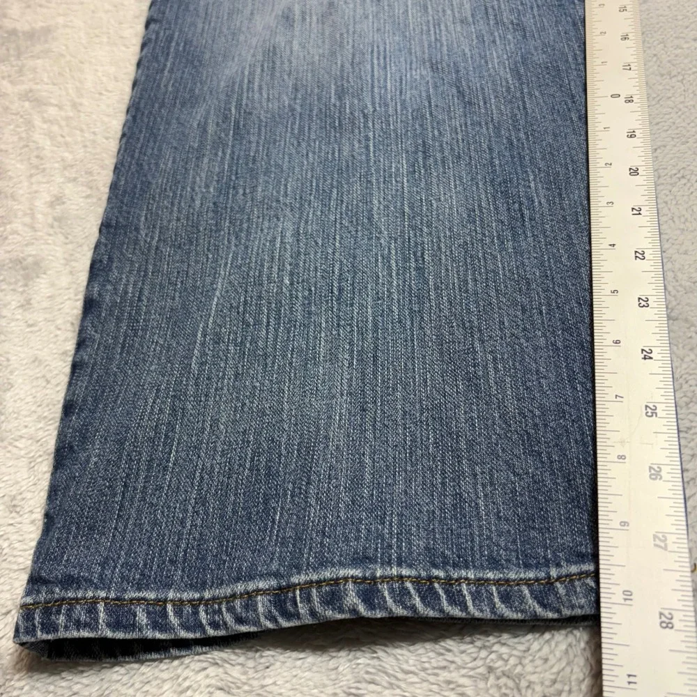 Lee Loose Fit Jeans Mens 50x30 Blue Denim Stretch Comfort Straight Leg 102101305